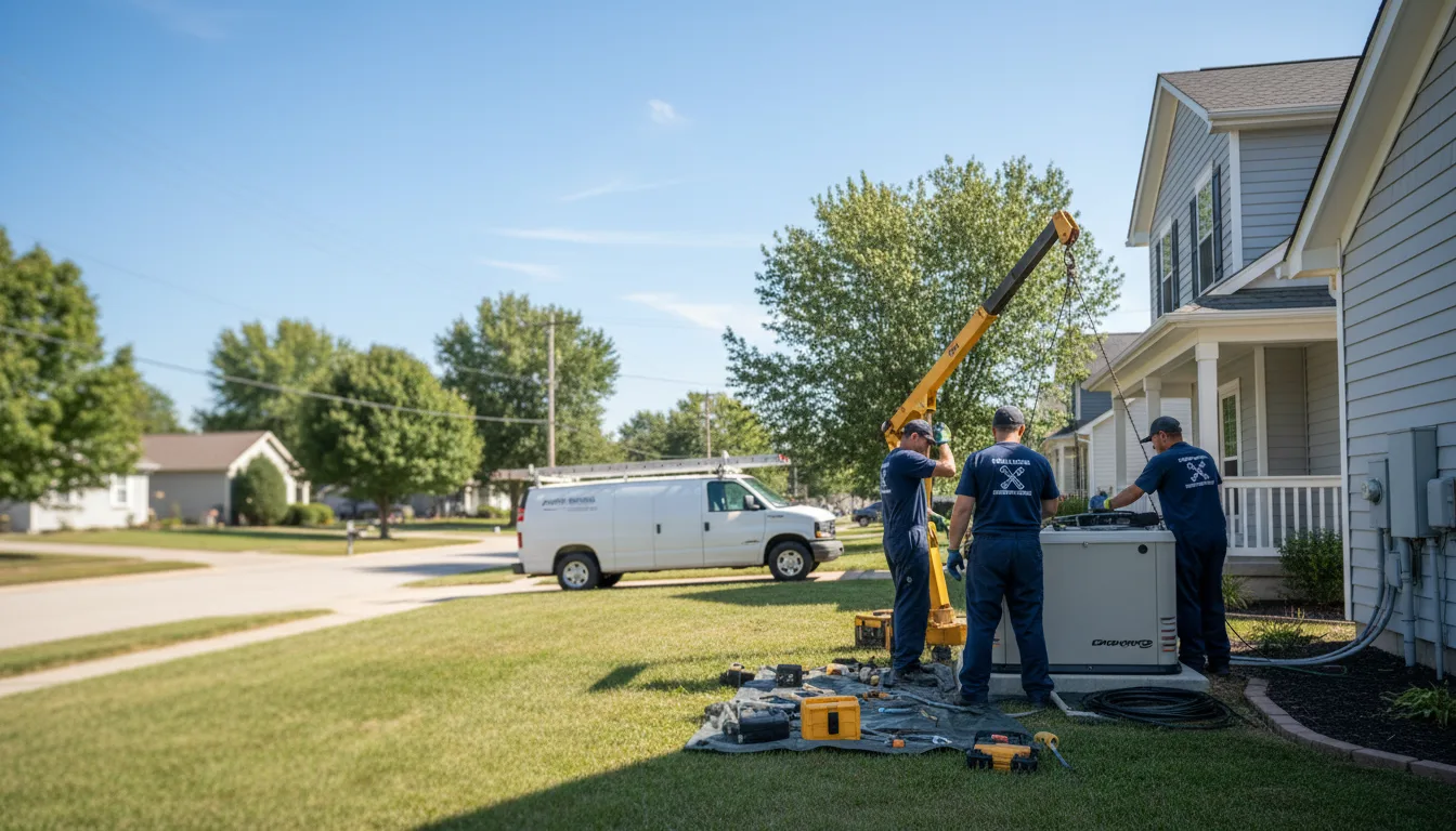 Generator Installation in Villa Ridge, IL near me